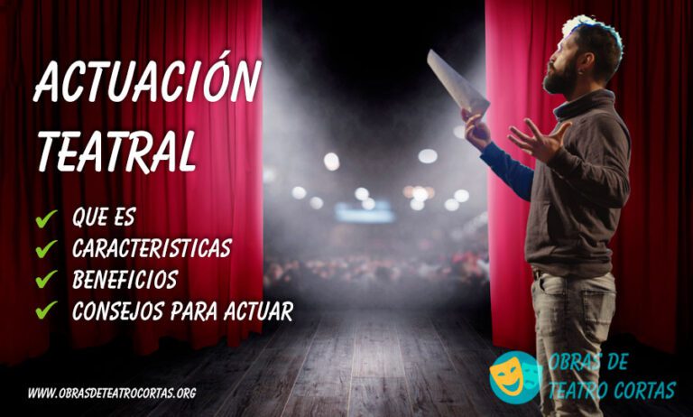 Actuación Teatral ️《 Consejos, técnicas y beneficios