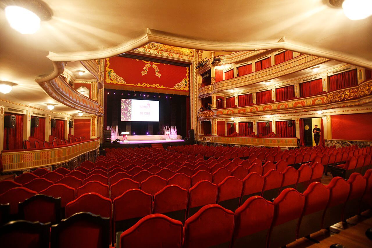 interior teatro Lope de Vega - Sevilla