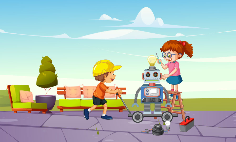 que lindo inventar juntos